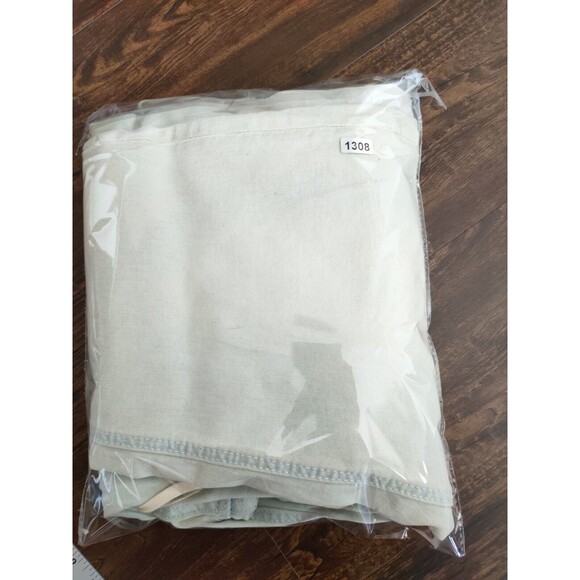 Hyper Denim HD017 White Blue Slim TAPERED Jeans Sz 38x33 Belt loops with D-Ring - Picture 10 of 10